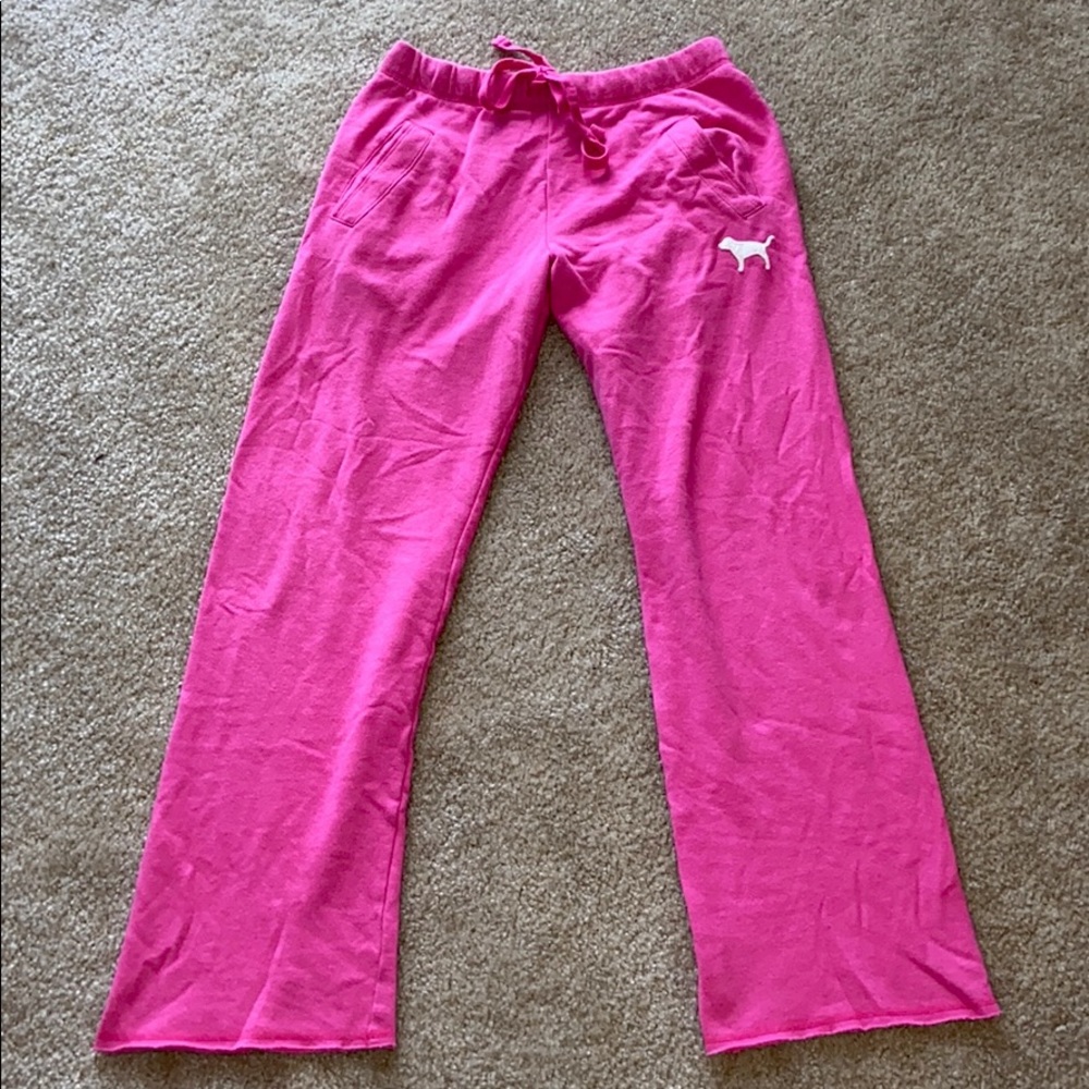 VS Pink flare sweatpants